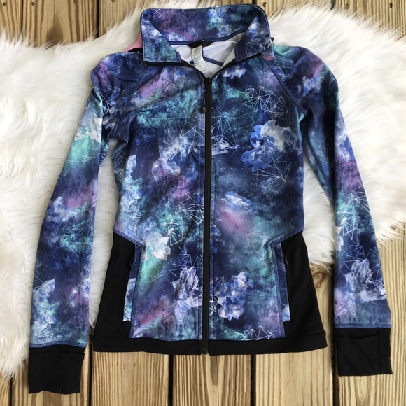 Ivivva Other - Ivivva Lululemon Galaxy Diamond Hooded Zip Jacket